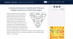Desktop Screenshot of hereiblog.com